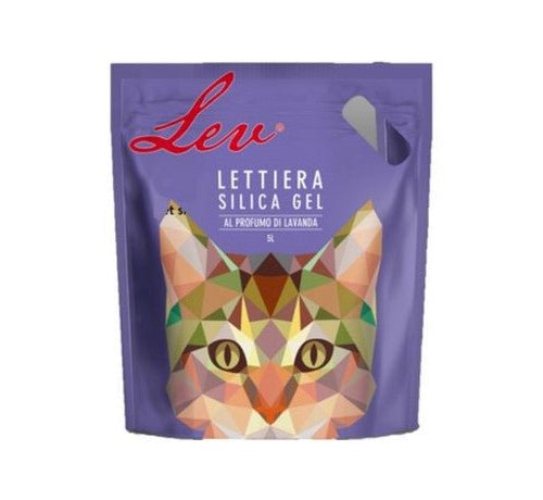 Lev - Lev Lettiera Silicio Alla Lavanda Da 5 Lt - Animalmania Store