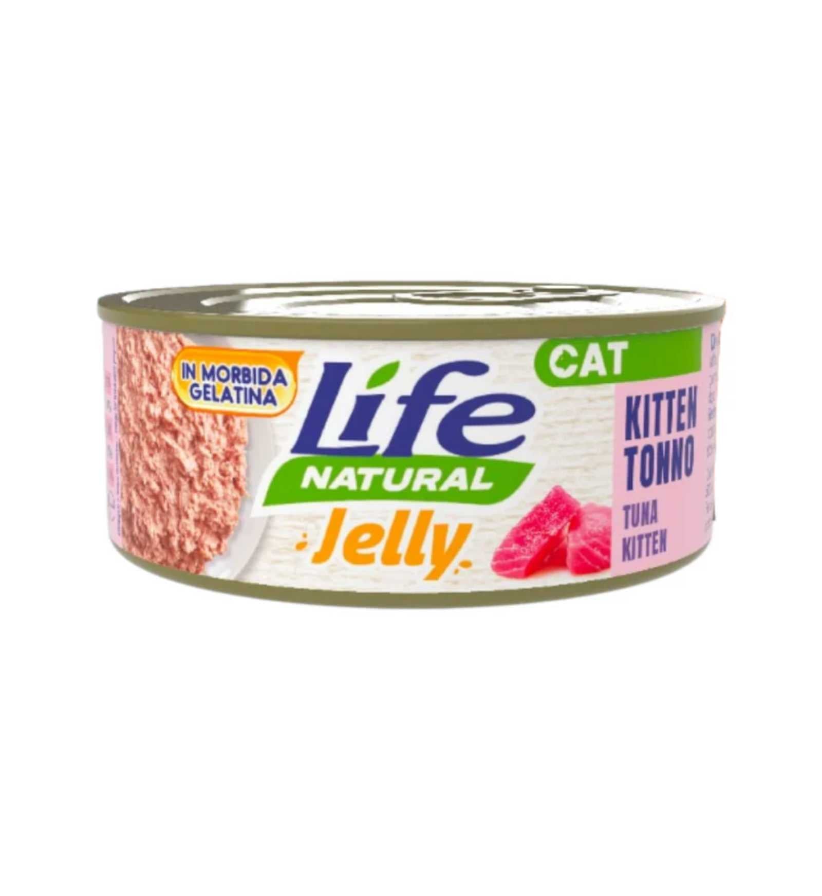 Life Cat Jelly Kitten 70g — umido per gattini