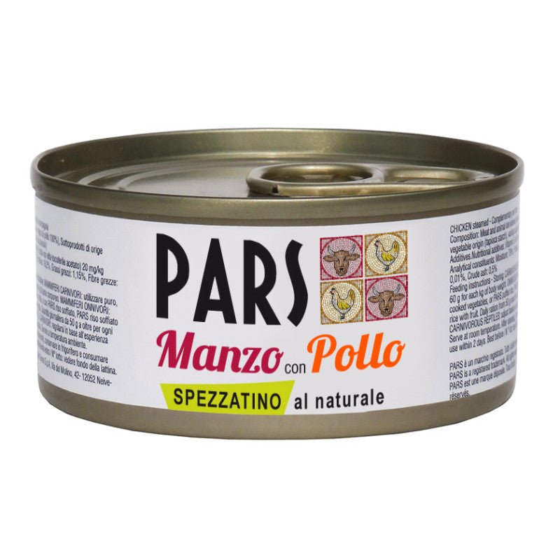 Pars - Pars Spezzatino Al Naturale 70gr - Animalmania Store