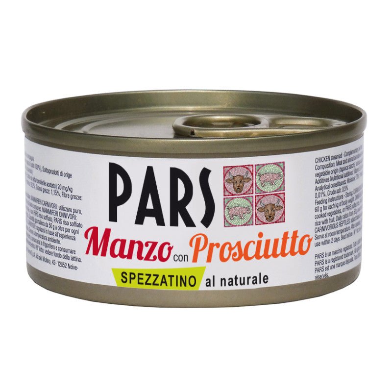 Pars - Pars Spezzatino Al Naturale 70gr - Animalmania Store