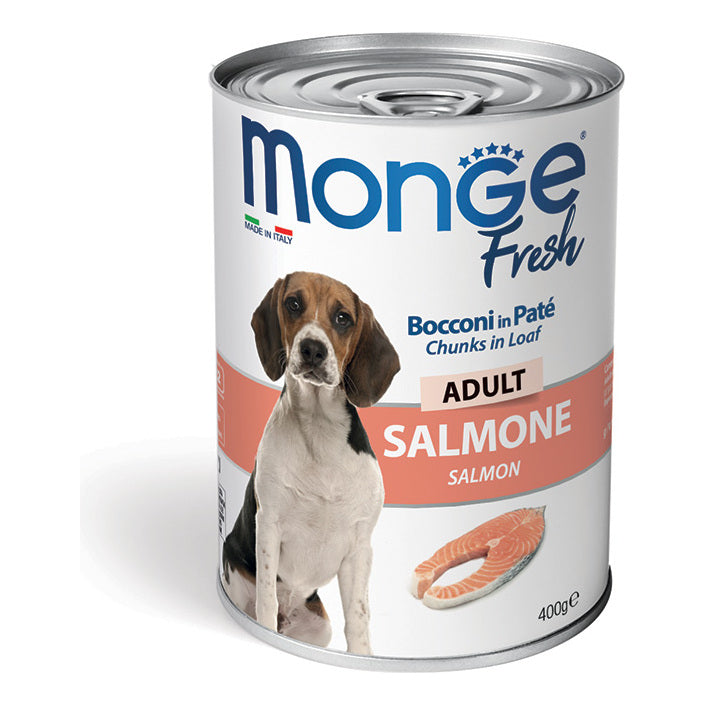 Monge Fresh Cibo Per Cani Tutte Le Taglie 400Gr Salmone