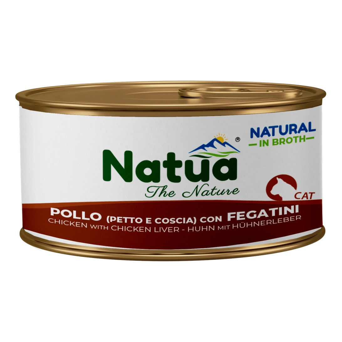 Natua Broth Cat 85 Gr Pollo E Fegatini