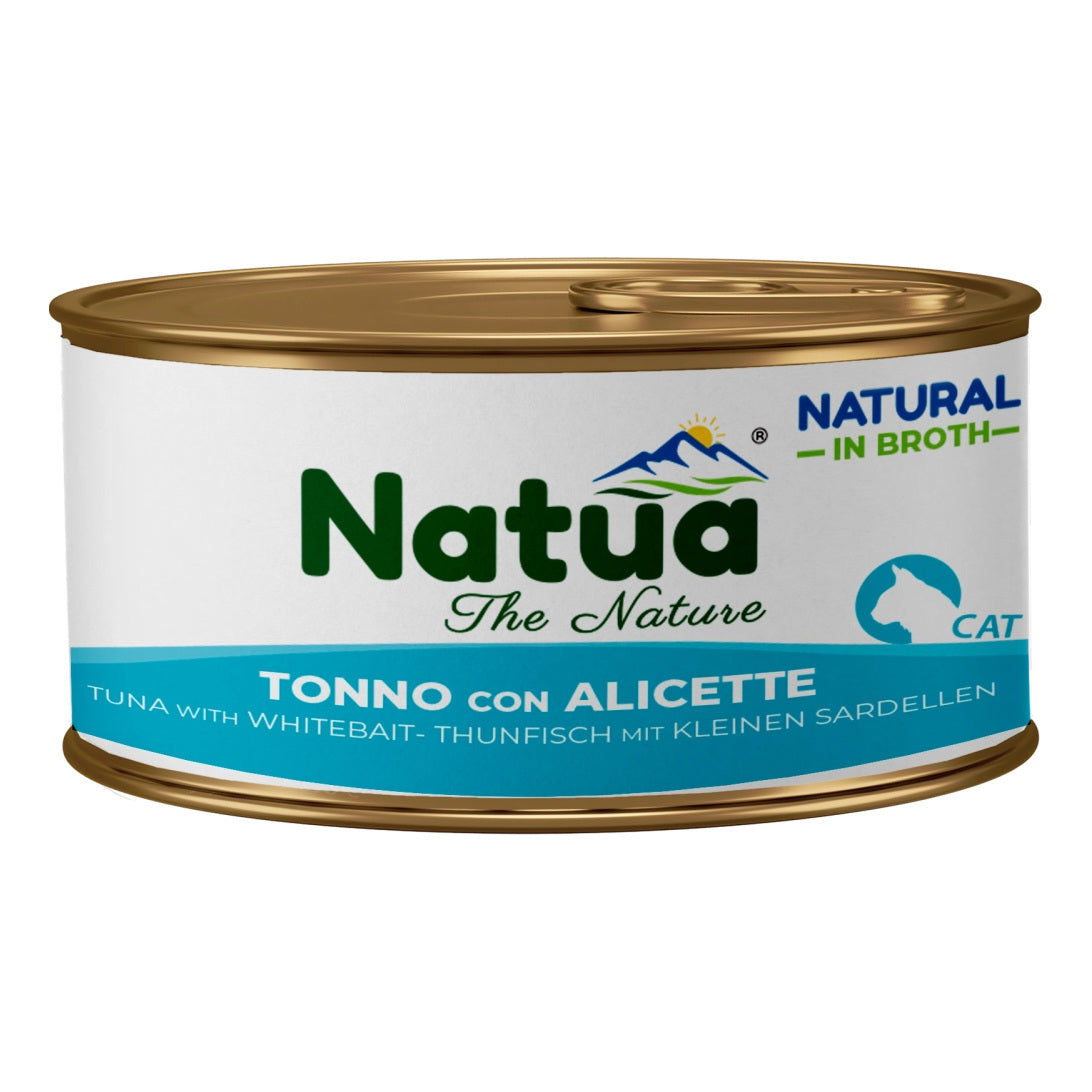Natua Broth Cat 85 Gr Tonno Con Alicette