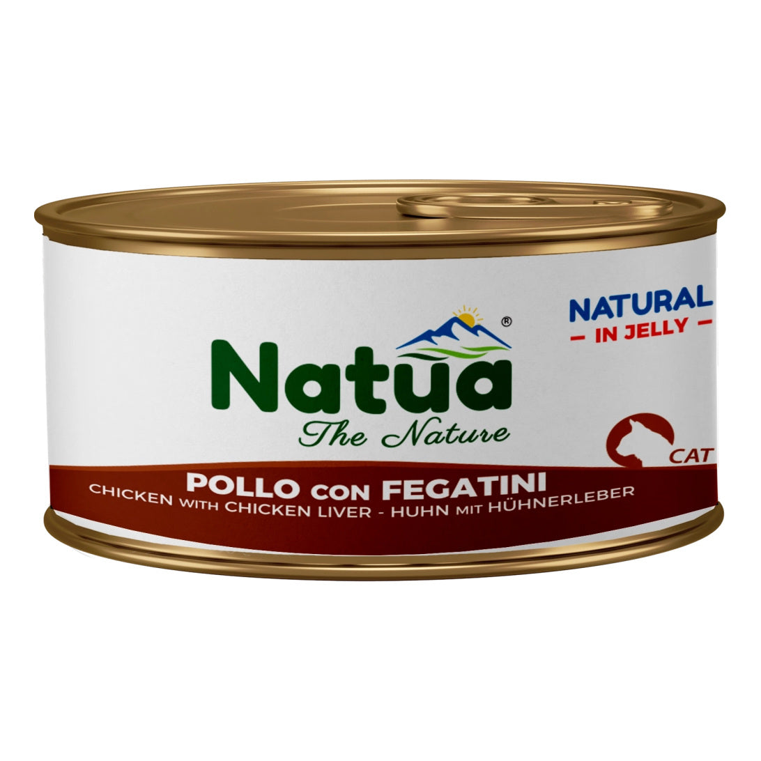 Natua Jelly Cat 85 Gr Pollo Con Fegatini