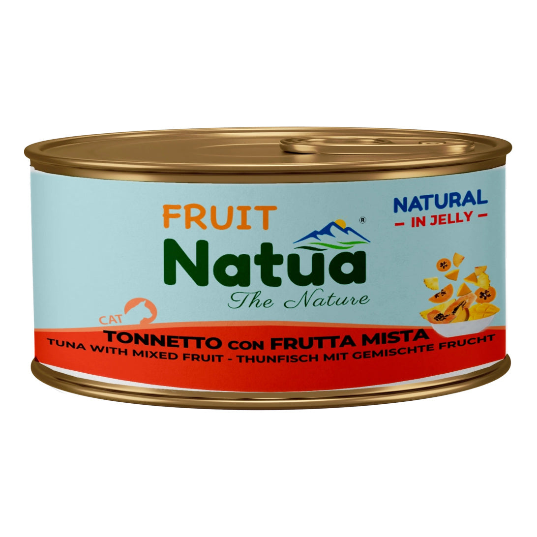 Natua Jelly Cat 85 Gr Tonnetto Con Frutta Mista