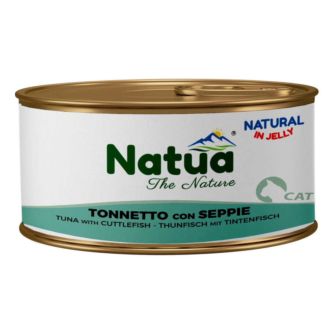 Natua Jelly Cat 85 Gr Tonnetto Con Seppie