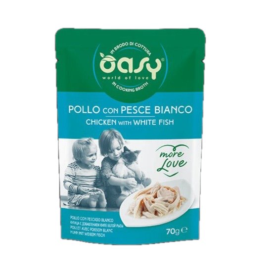 Oasy - Oasy Cat More Love Busta 70G - Animalmania Store