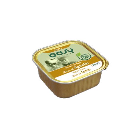 Oasy - Oasy Cane Adulto Delizioso Paté 150G - Animalmania Store
