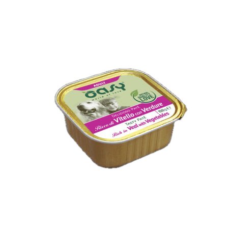 Oasy - Oasy Cane Adulto Delizioso Paté 150G - Animalmania Store