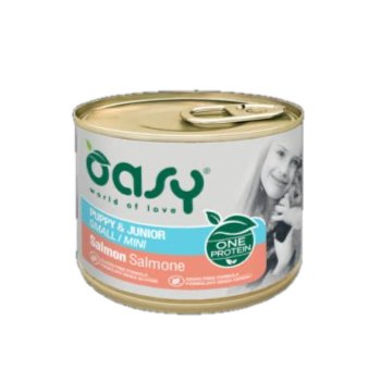 Oasy - Oasy Wet Dog One - Puppy Small/Mini Lattina 200 Gr - Animalmania Store