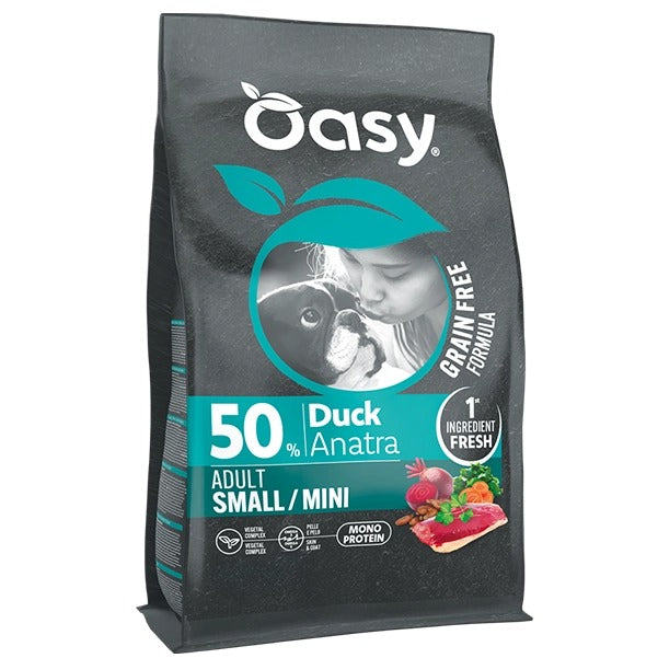 Oasy Cane Grain Free Adult Small/Mini Anatra