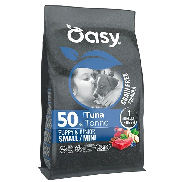 Oasy Cane Grain Free Puppy Small/Mini Tonno