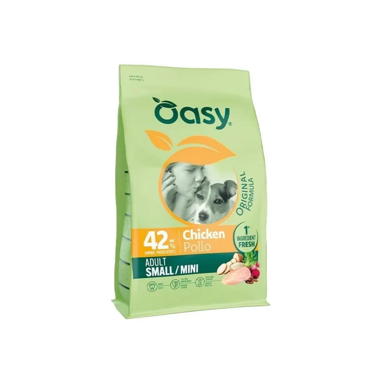 Oasy Cane Original Adult Small/Mini Pollo 2 kg