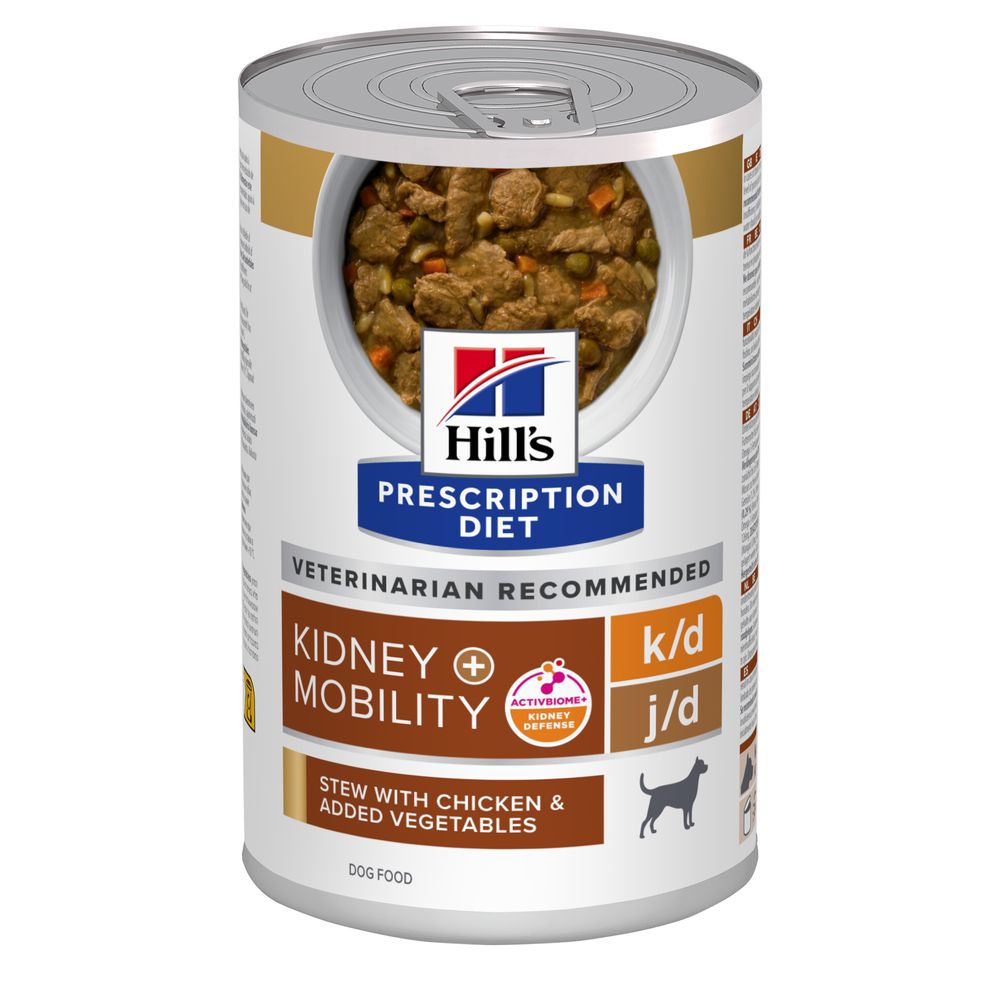 Hill's Science Plan - Hill's Prescription Cane k/d + mobility lattina 354g - Animalmania Store