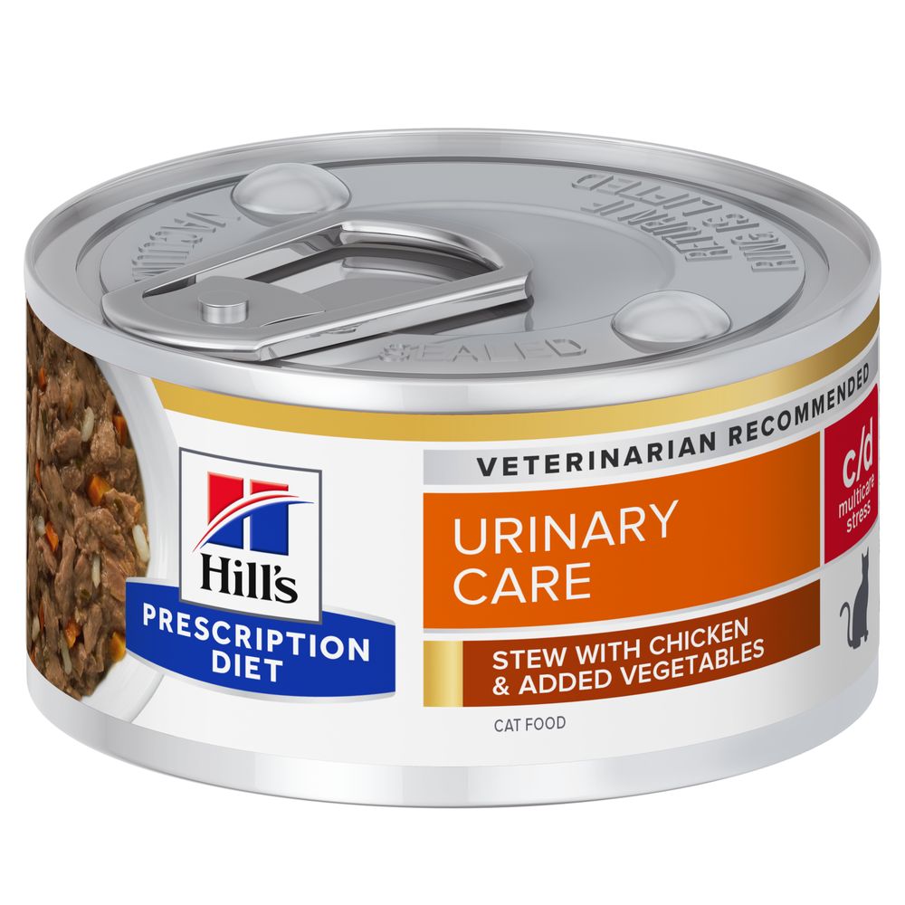 Hill's Science Plan - Hill's PRESCRIPTION DIET s/d Aliment pour Chat au Poulet Multipack 24x85gr - Animalmania Store