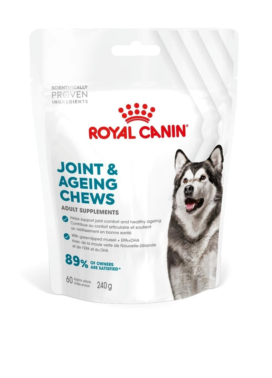 Royal Canin Dog Supplement For Joint & Ageing Soft Chews 240G