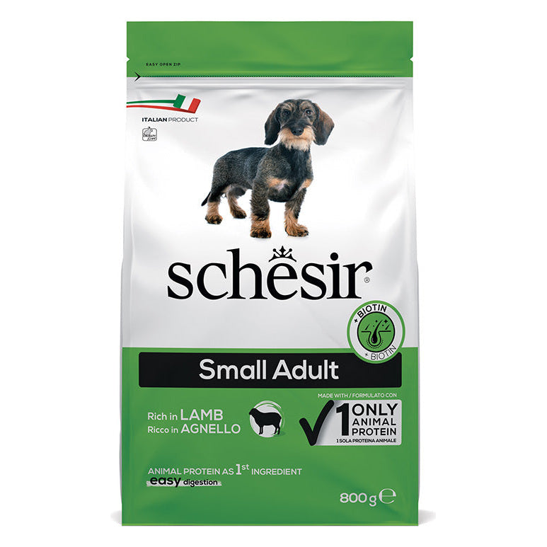 Schesir Cane Dry Original Small 800 g Mantenimento Agnello