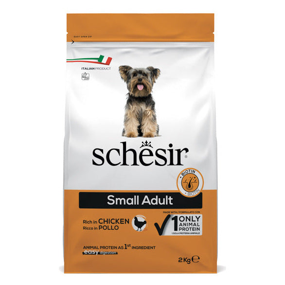 Schesir Cane Dry Original Small 2 kg Mantenimento Pollo