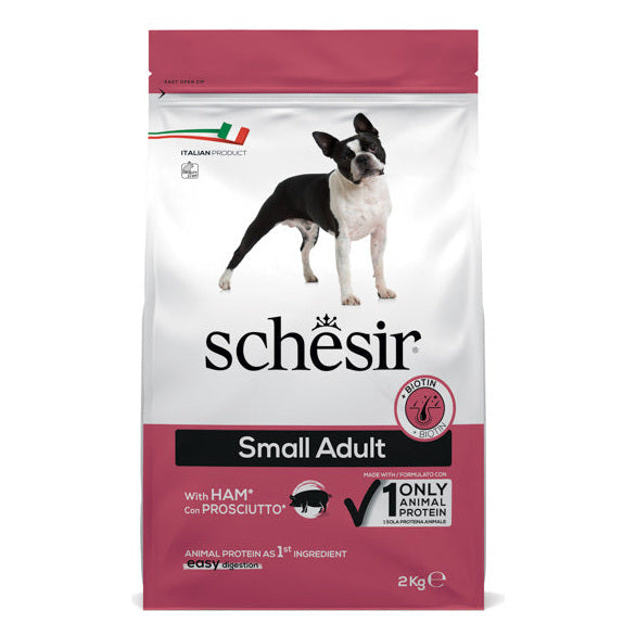 Schesir Cane Dry Original Small 2 kg Mantenimento Prosciutto