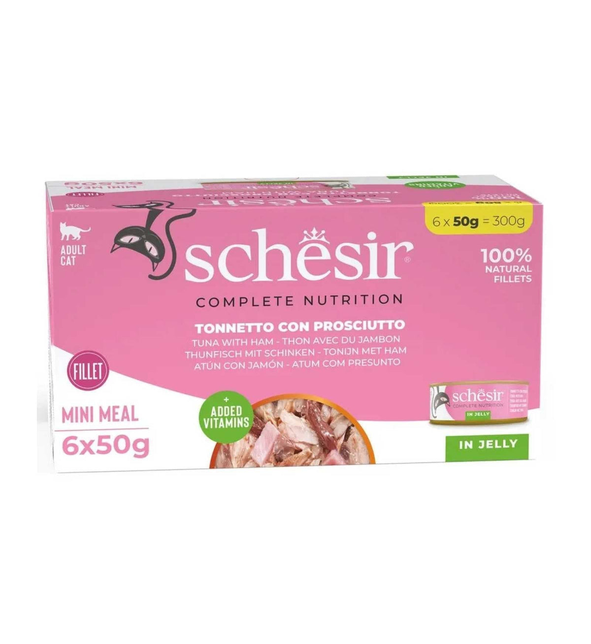 Schesir 6x50 g Tonnetto con Prosciutto