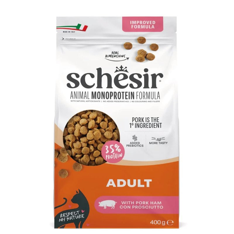 Schesir Animal Monoprotein Formula sacco 400 g per gatti