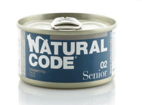 Natural Code - Natural Code Senior Cibo Umido per Gatti 85gr - Animalmania Store