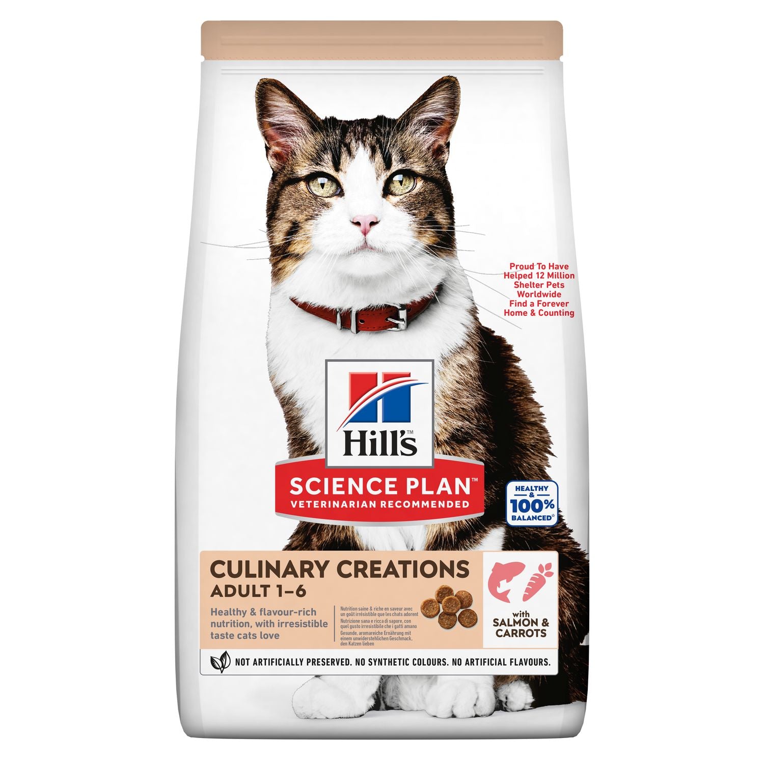 Science Plan Gatto Adulto Salmone & Carote  10Kg Bag