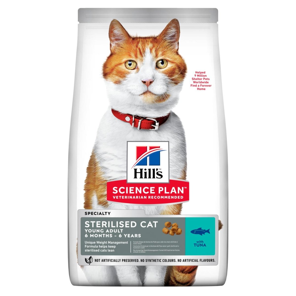 Hill's Science Plan - Hill'S Science Plan Young Adult Sterilised Cat Tonno 10Kg - Animalmania Store