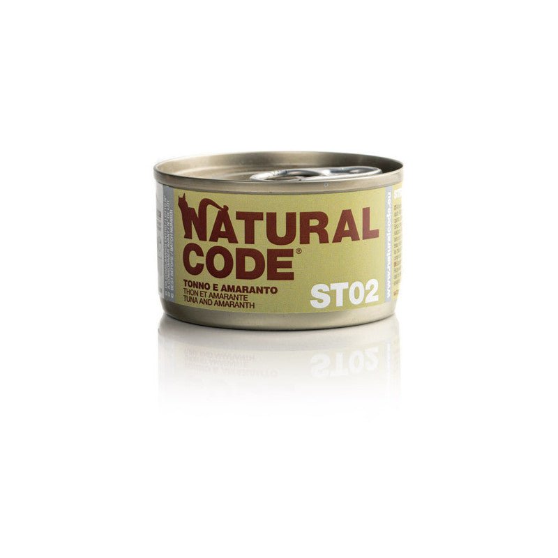 Natural Code - Natural Code Sterilized Cat Lattina 85G - Animalmania Store