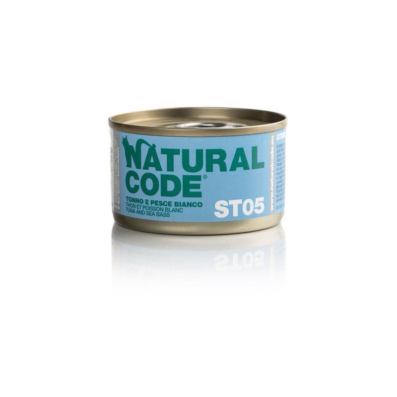 Natural Code - Natural Code Sterilized Cat Lattina 85G - Animalmania Store