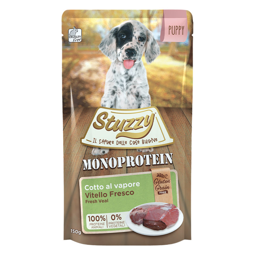 Stuzzy Cane Monoprotein Paté Busta 150 g Puppy Vitello Fresco