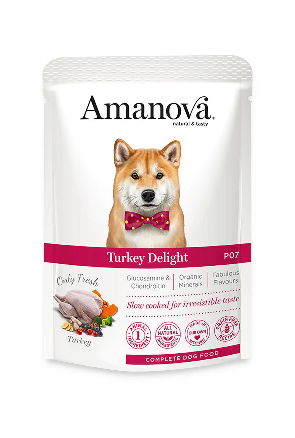 Amanova - Amanova Cibo Per Cani Pouch 100gr - Animalmania Store