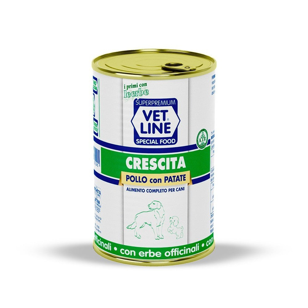 Cibo Umido per Cani Vet line Crescita Pollo 400 g