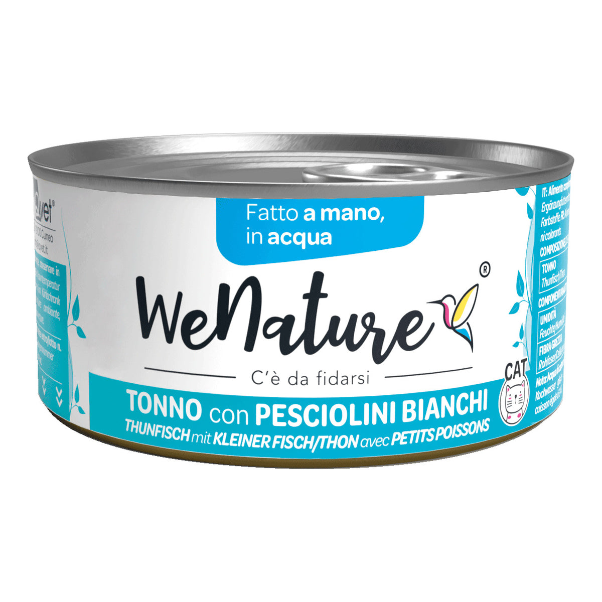 We Nature In Acqua 85Gr tonno e pesciolini