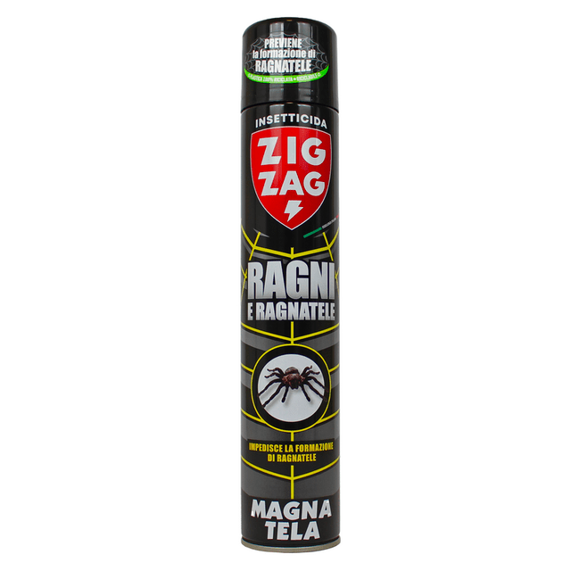 Zig Zag - Zig Zag Insetticida Magnatela Contro Ragni E Ragnatele 500 Ml - Animalmania Store