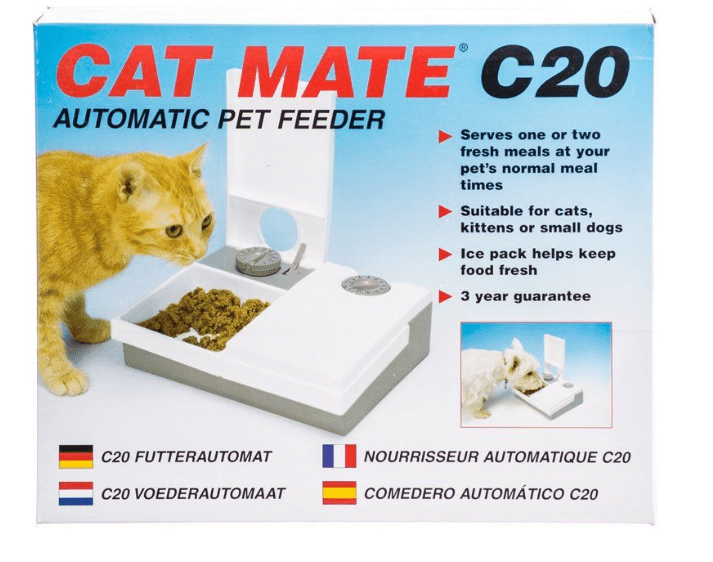 Cat Mate - Mangiatoia automatica 48 ore per piccoli animali per Gatti - Animalmania Store