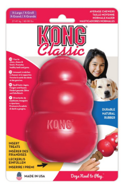 Pet Village - KONG gioco per cani Classic X - LARGE rosso - Animalmania Store