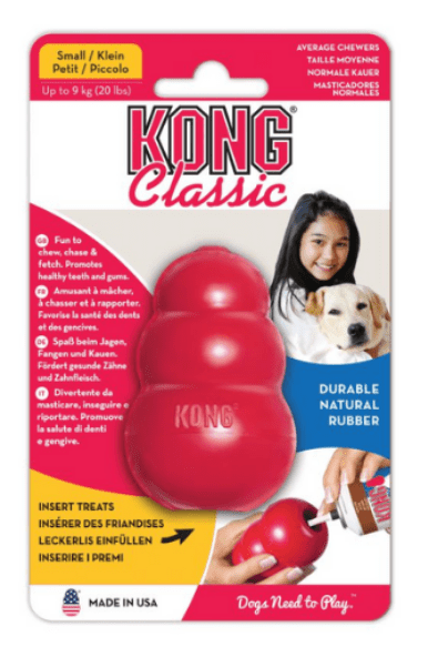 Pet Village - KONG gioco per cani Classic SMALL rosso - Animalmania Store