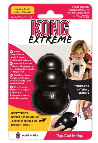 Pet Village - KONG gioco per cani Classic SMALL nero - Animalmania Store