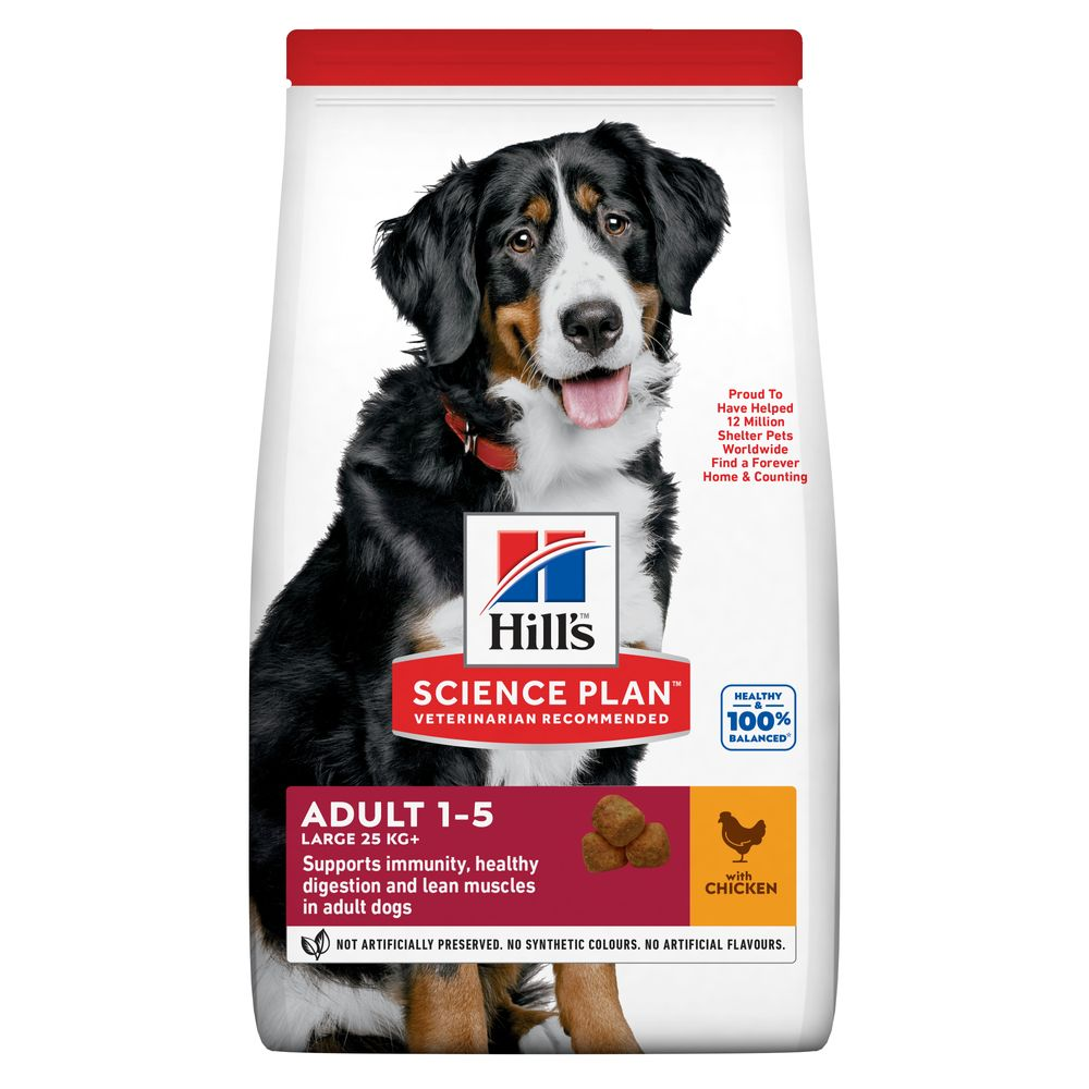 Hill's Science Plan - Hill's Science Plan Large Breed Adult Alimento per Cani con Pollo 14 Kg - Animalmania Store