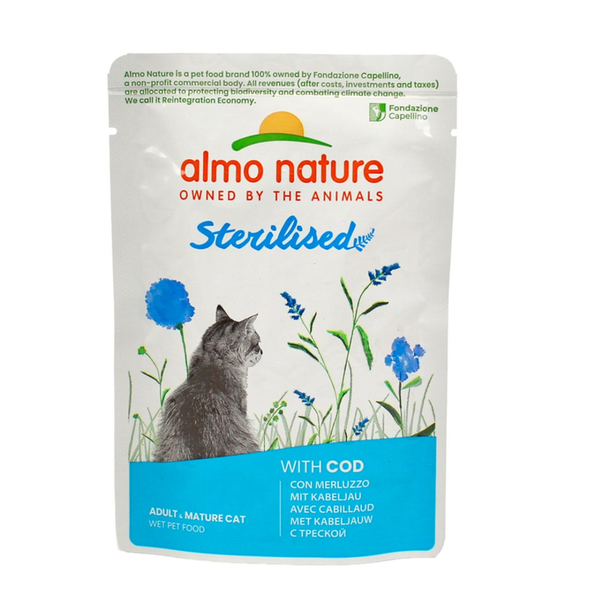 Almo Nature - Almo Nature Sterilised Funz. Gr. 70 Per Gatti - Animalmania Store