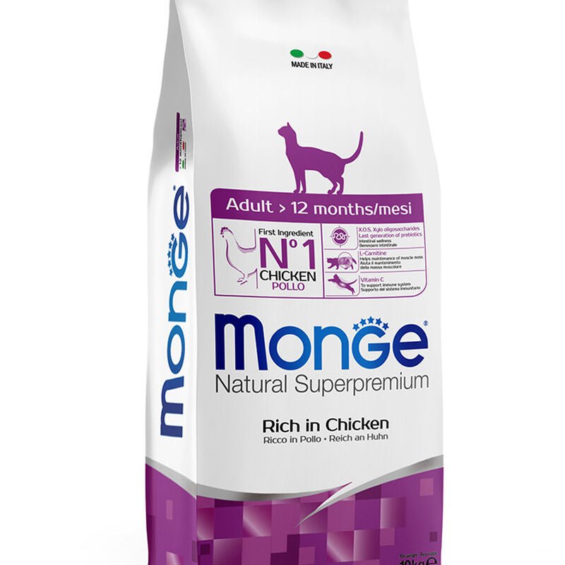 Monge - Monge Natural Superpremium Gatto Adult Pollo - Animalmania Store