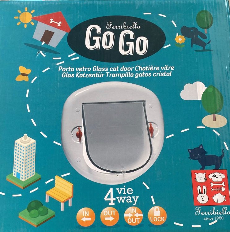 Ferribiella - Porta Go-Go vetro 17X15,5cm - Animalmania Store