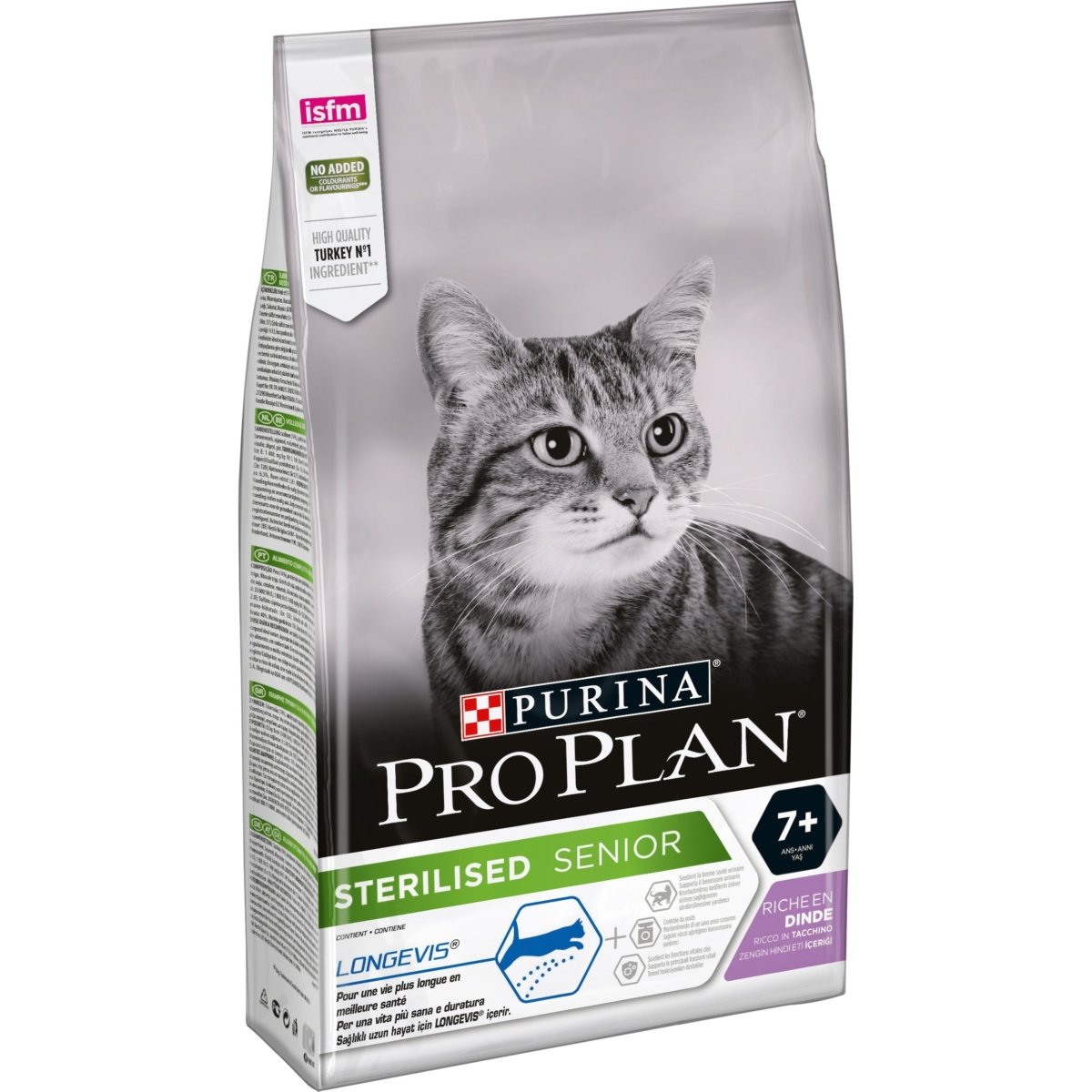 Purina Pro Plan - Purina Pro Plan 1,5Kg Per Gatti Senior +7 Tacchino - Animalmania Store