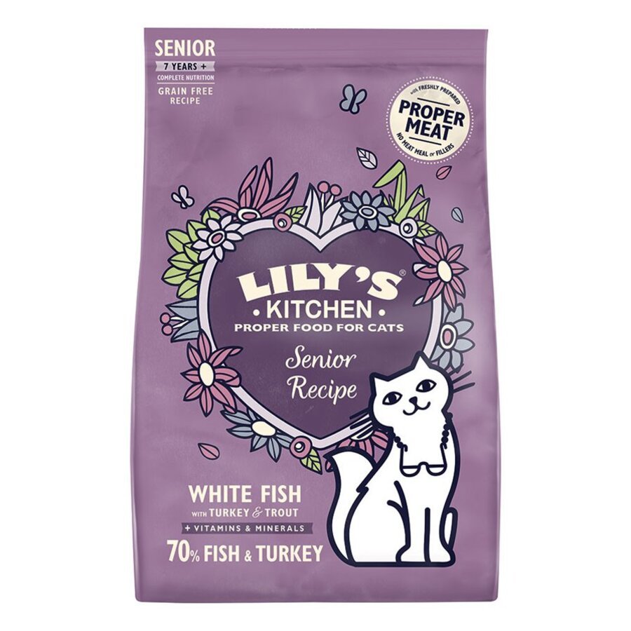 Lily's Kitchen - Lily'S Kitchen Cibo Per Gatti Senior Croccantini 350G - Animalmania Store