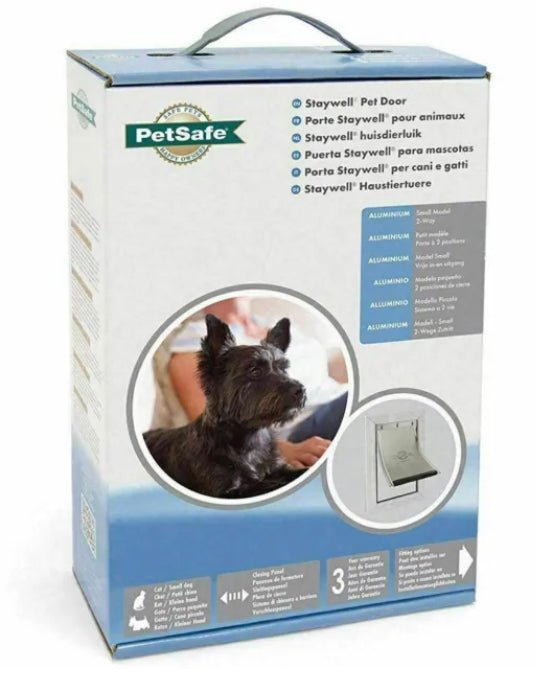 PetSafe porta basculante per Animali 600 alluminio sopra 7kg per Cani