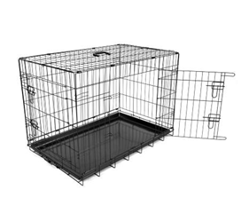 Leopet - Gabbia per Cani in ferro con vassoio in plastica - Animalmania Store