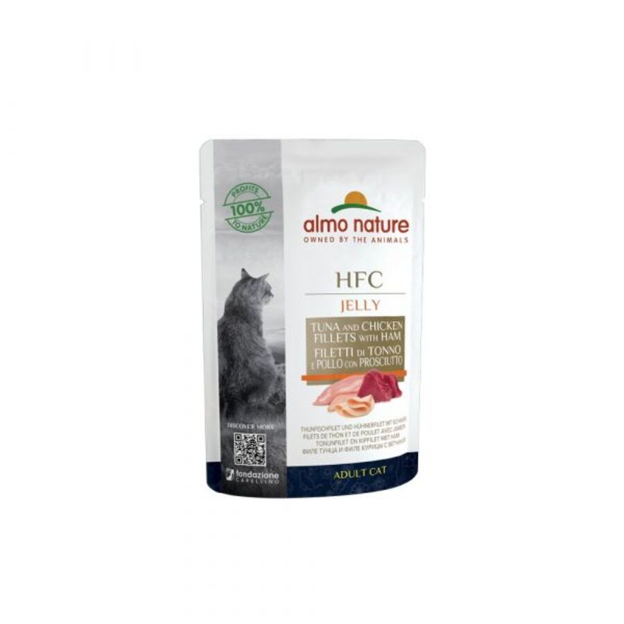 Almo Nature - Almo Gatto Hfc Jelly 55Gr - Animalmania Store