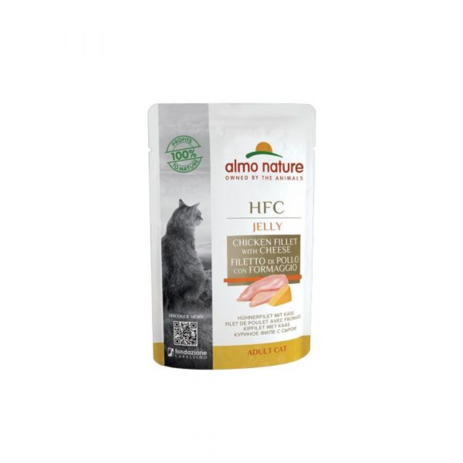 Almo Nature - Almo Gatto Hfc Jelly 55Gr - Animalmania Store