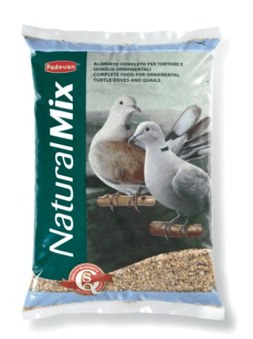 Padovan - NaturalMix Mangime completo per tortore e quaglie ornamentali 5 kg - Animalmania Store